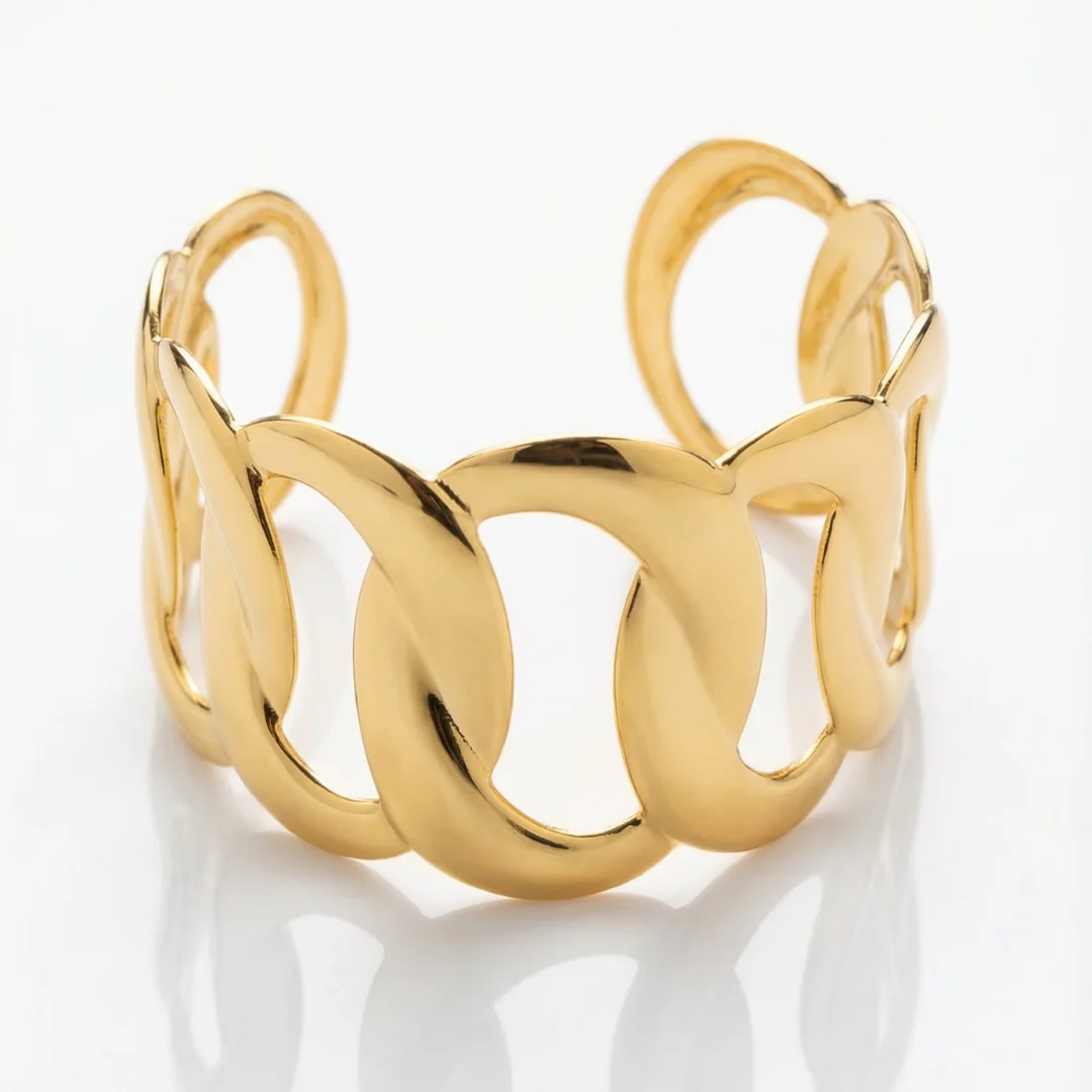 Bijoux Bronx Bracelet - 18kt gold-plated - Image 4