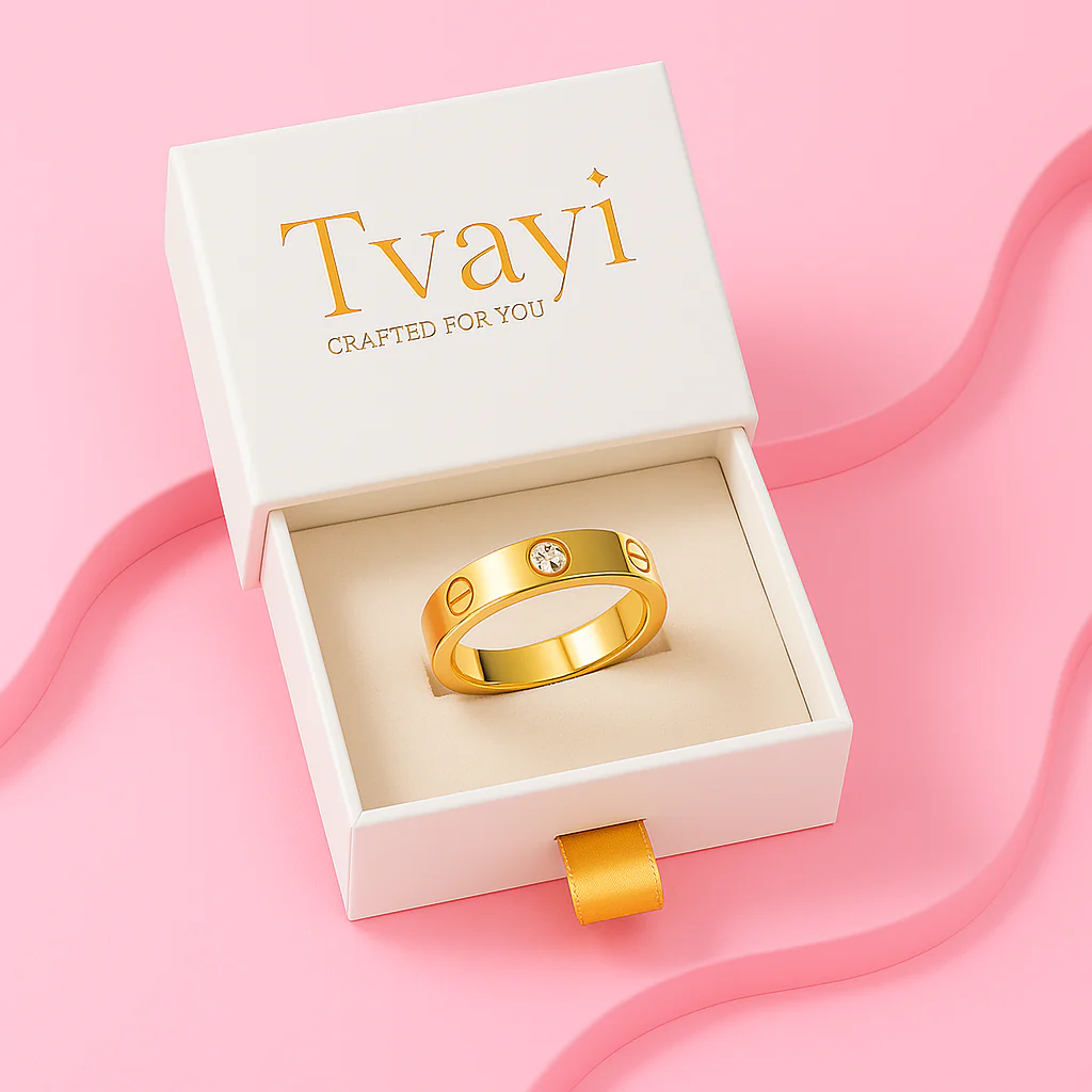 Bold Luxe Screw Ring - Image 5